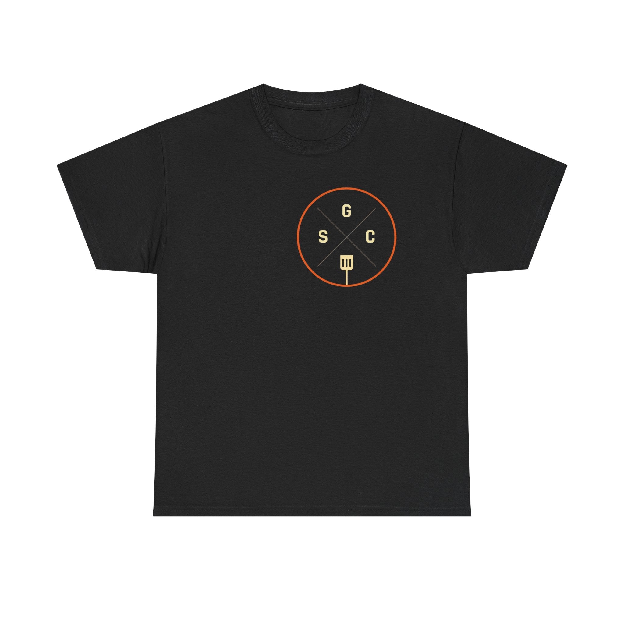 Sunday Griddle Co. Heavy Cotton Tee — Flat Top Grill Shirt | BBQ T-Shirt for Men