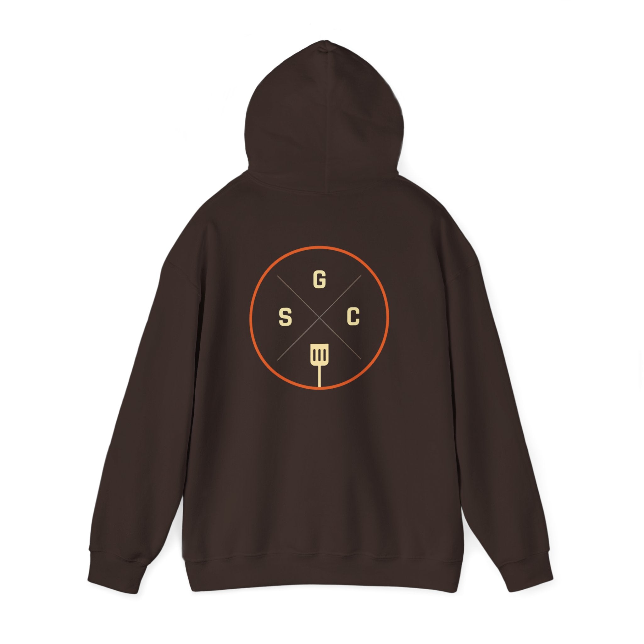 Sunday Griddle Co. Signature Hoodie — Flat Top Grill Sweatshirt | BBQ Hoodie | Backyard Cook Gift