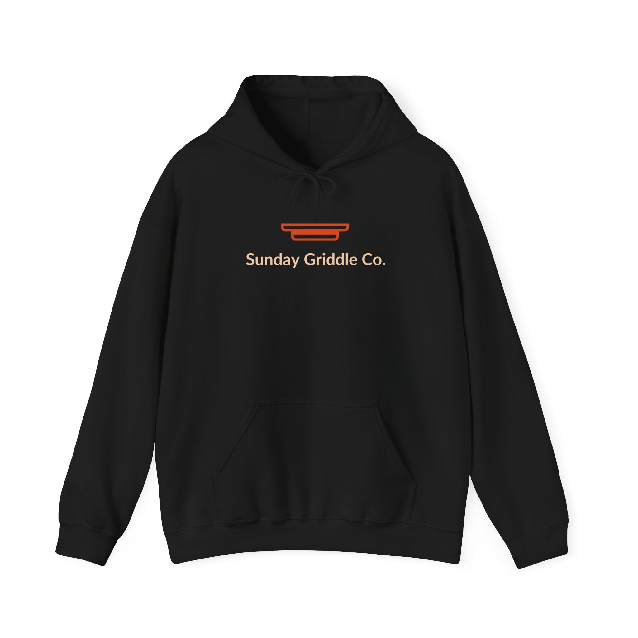Sunday Griddle Co. Signature Hoodie — Flat Top Grill Sweatshirt | BBQ Hoodie | Backyard Cook Gift