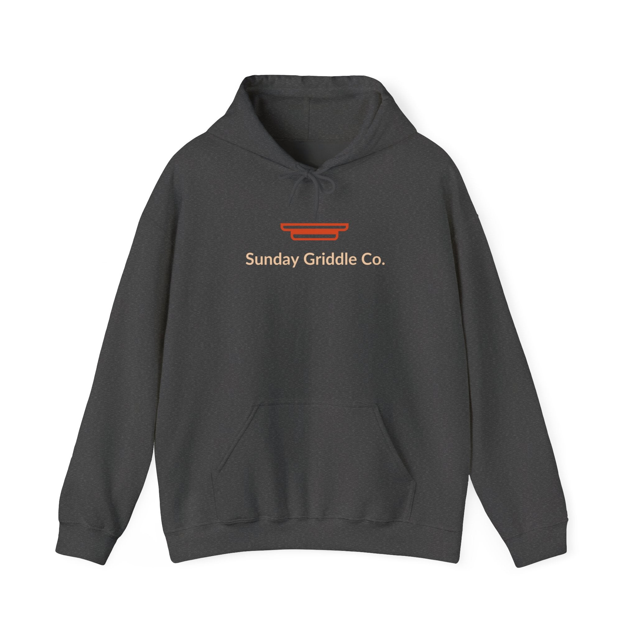 Sunday Griddle Co. Signature Hoodie — Flat Top Grill Sweatshirt | BBQ Hoodie | Backyard Cook Gift