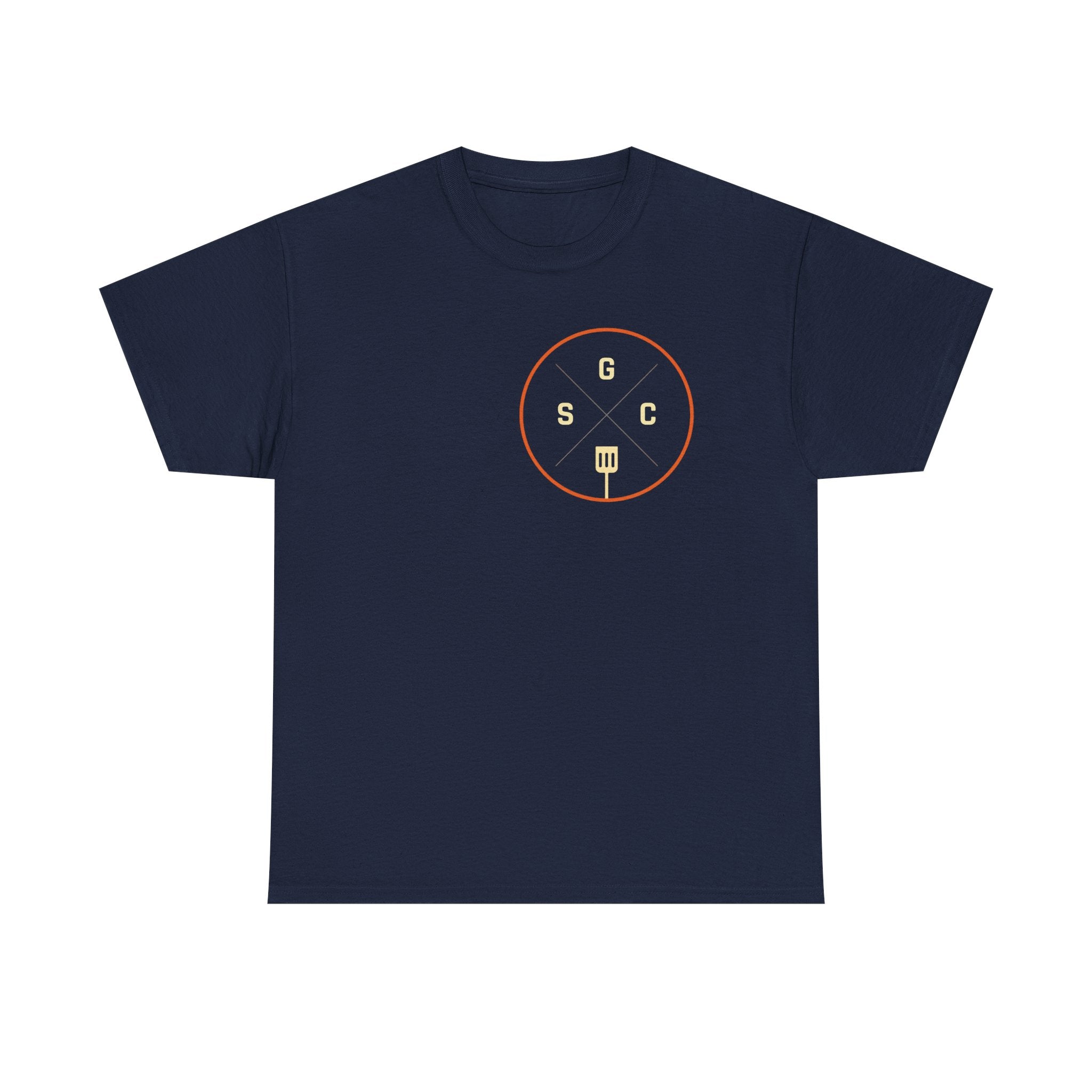 Sunday Griddle Co. Heavy Cotton Tee — Flat Top Grill Shirt | BBQ T-Shirt for Men